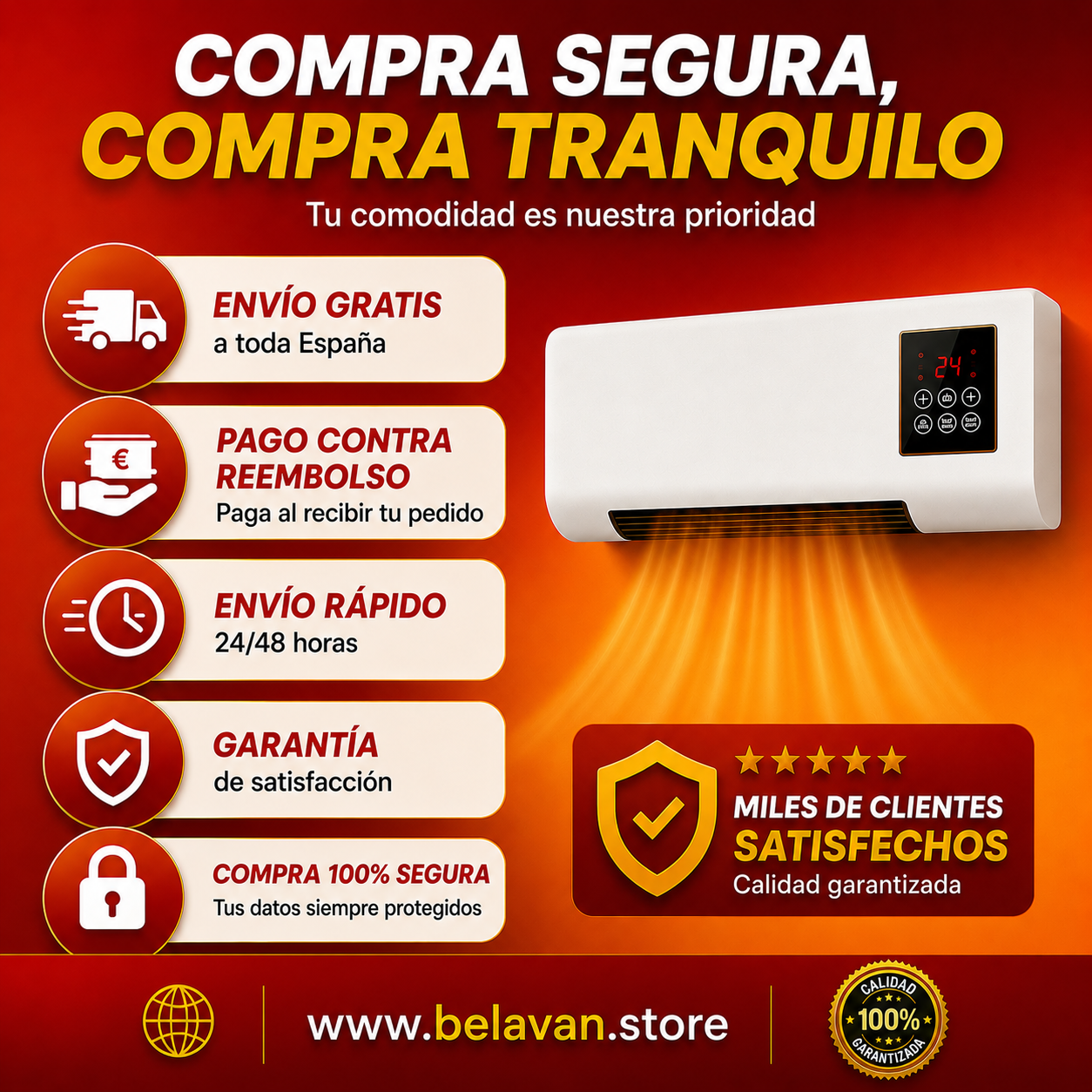 Mini Climatizador Portátil 2 en 1 | Aire Fresco Instantáneo y Máximo Confort