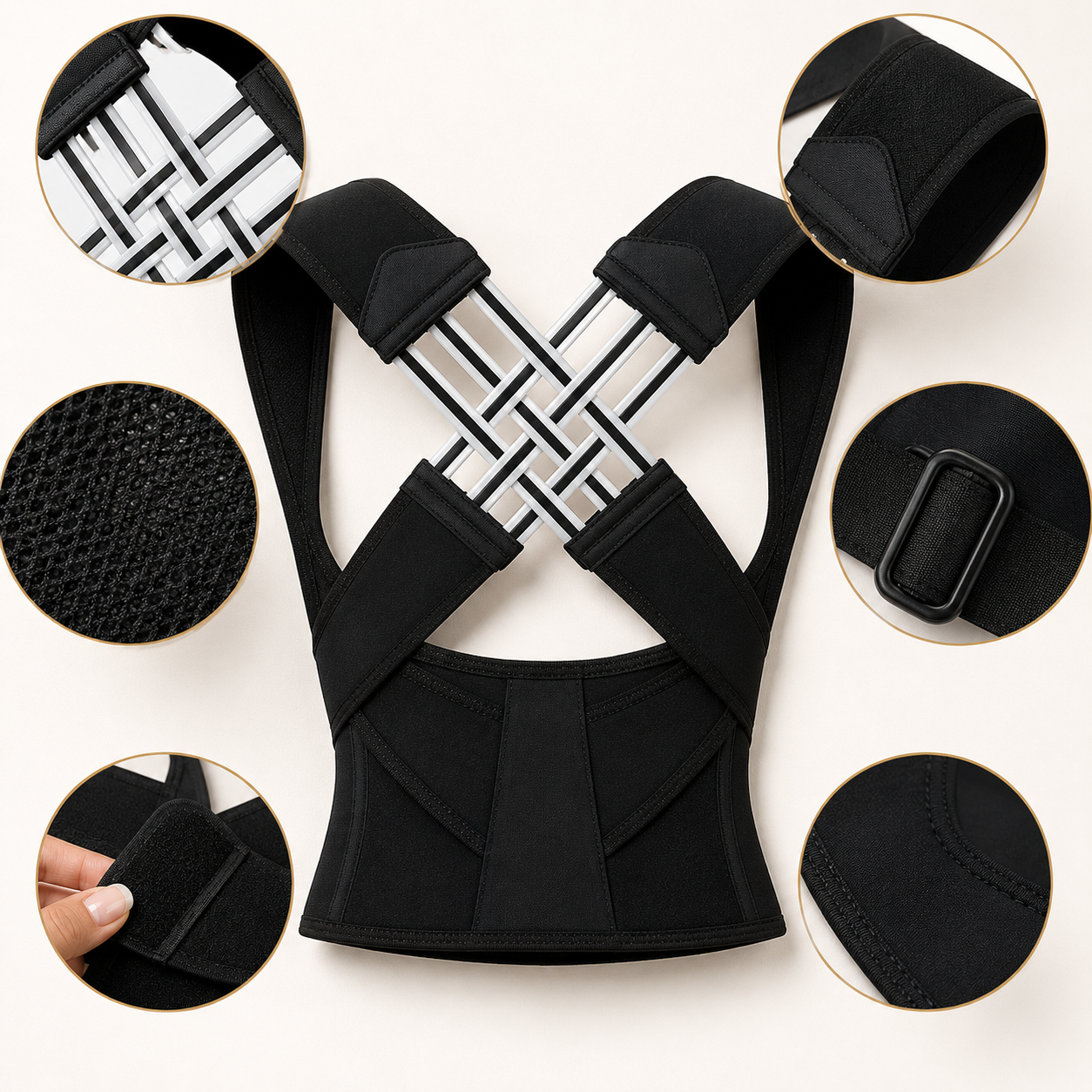 Corrector Postural Premium | Espalda Recta y Alivio Inmediato