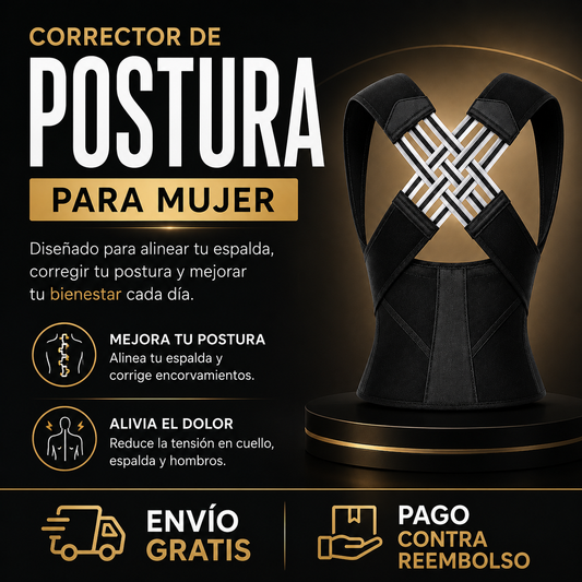 Corrector Postural Premium | Espalda Recta y Alivio Inmediato
